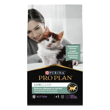 PRO PLAN® LIVECLEAR® Kitten, Zengin Hindi Eti İçeriği