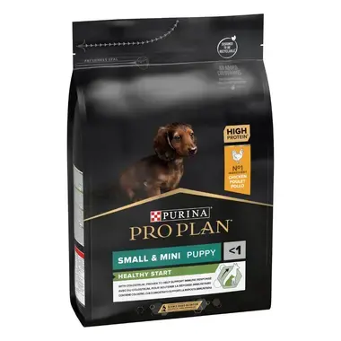 PRO PLAN® Small&Mini Puppy Kuru Yavru Köpek Maması, Zengin Tavuk Eti İçeriği