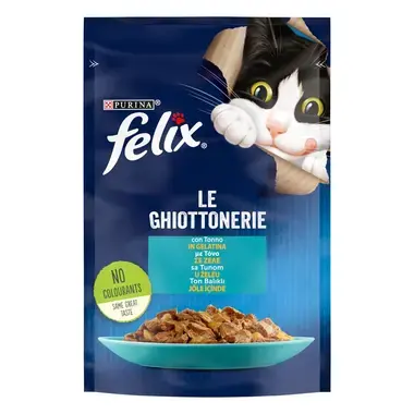 FELIX® AGAIL Jöle İçerisinde Ton Balıklı Yaş Kedi Maması