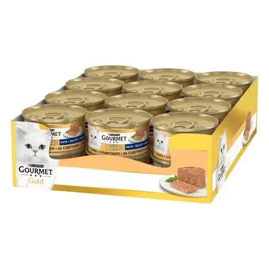 GOURMET® Gold Kıyılmış Hindili Yaş Kedi Maması