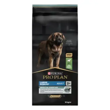 PRO PLAN® Sensitive Digestion® Large Robust Büyük Irk Yetişkin Köpekler için, Zengin Kuzu Eti İçeriği