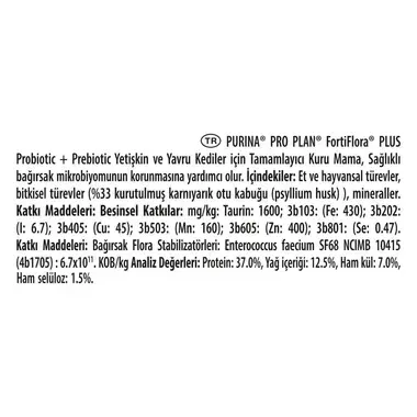 PRO PLAN® FortiFlora Kedi Probiyotik-Prebiyotik Takviyesi